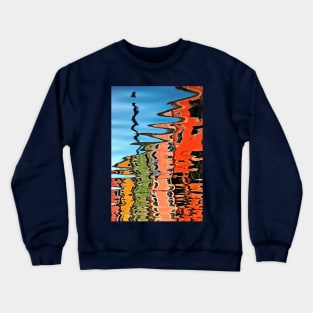 Wavy, colorful Burano Crewneck Sweatshirt